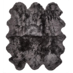 Grosses Fell Teppich aus echtem Lammfell