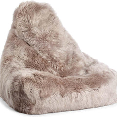 Sitzsack Stuhl aus Lammfell