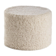 Pouf aus Kurzhaar Lammfell