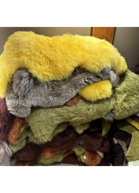 Exklusive Überraschungsbox - 5x Premium Lammfell Langhaar