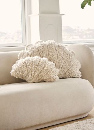 Shell Lammfellkissen | Kurzhaar | Neuseeland  Anthrazit