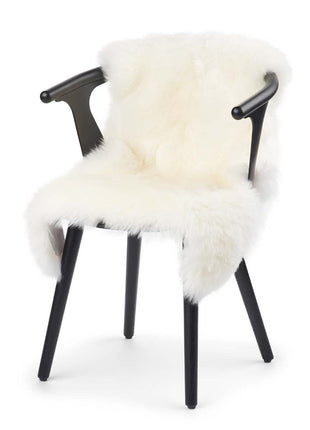 Merino Premium Lammfell | Langhaar | Neuseeland | 90x60 cm Weiß