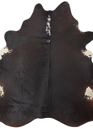 Unika Kuhfell | Dunkelbraun/Rot | 3,6 qm