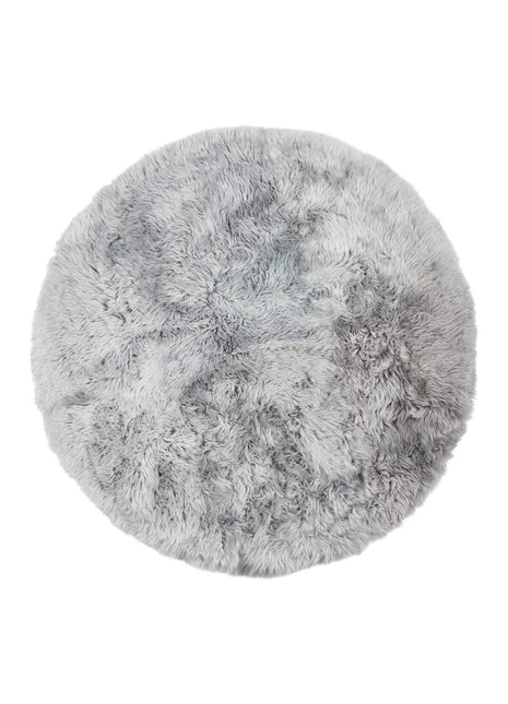 Lammfell Designerteppich | Langhaar | Neuseeland | D140 cm