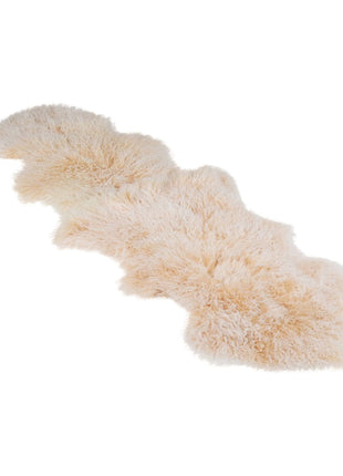 Doppeltes Lammfell | Tibet | 150x55 cm Arctic Sunrise