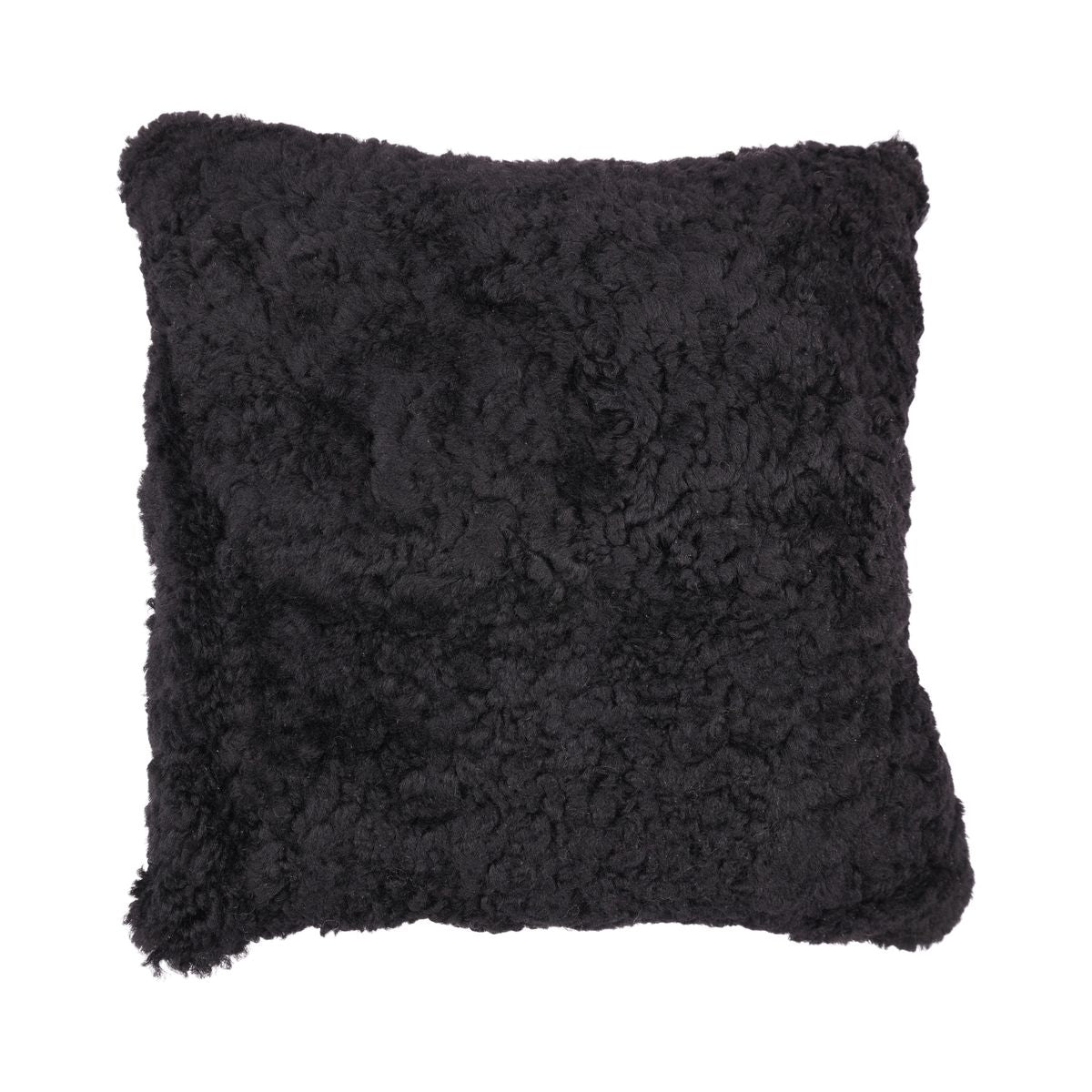 Fellkissen | Kurzhaar | Neuseeland | 40x40 cm Schwarz