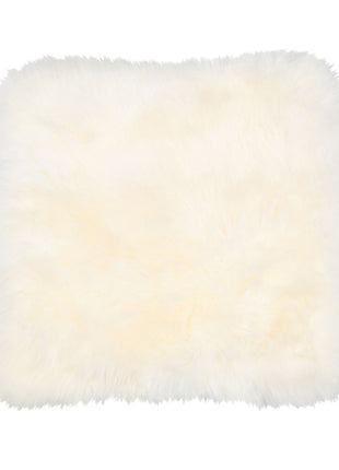 Fellkissenbezug | Langhaar | Neuseeland | 40x40 cm Weiß