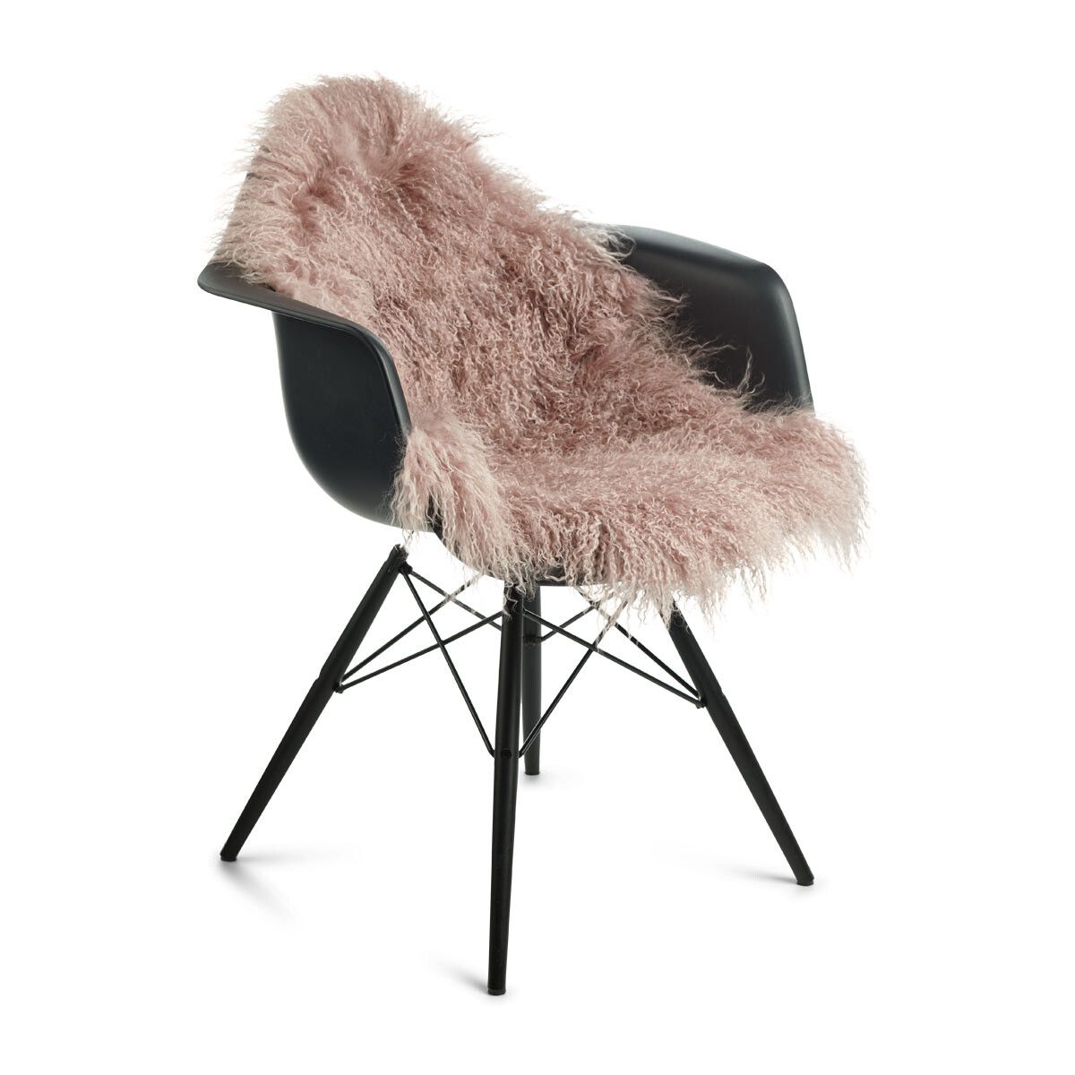 Lammfell Premium | Tibet | 85x50 cm  Rosa