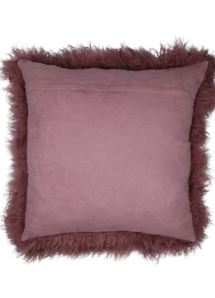 Fellkissen | Tibet | 50x50 cm Weintraube Violett