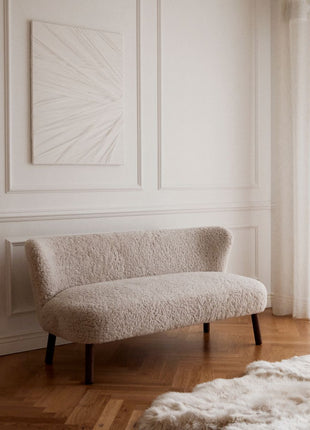 Emanuel Sofa | Zweisitzer | Design Möbel Anthrazit