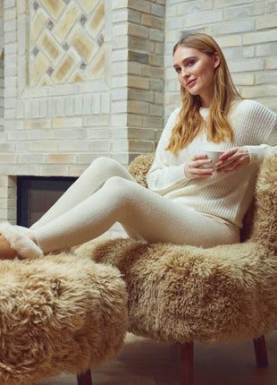 Emily Loungestuhl | Langhaar | Design Möbel Honig