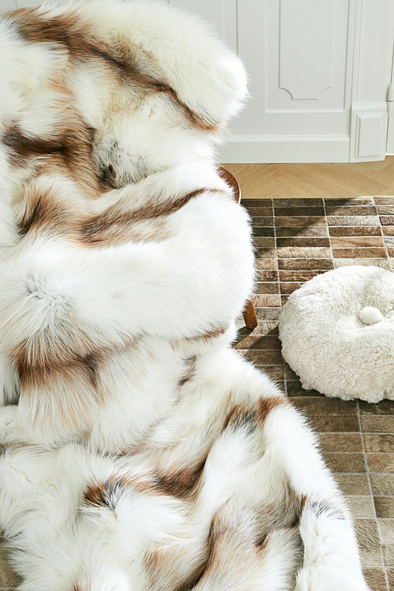 Individuell | Spezielle Kissen und Plaids aus Fuchsfell X
