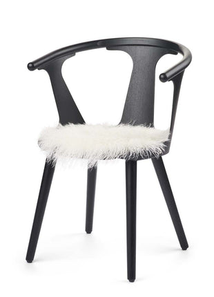 Lammfell Stuhlauflage | Tibet | D38 cm