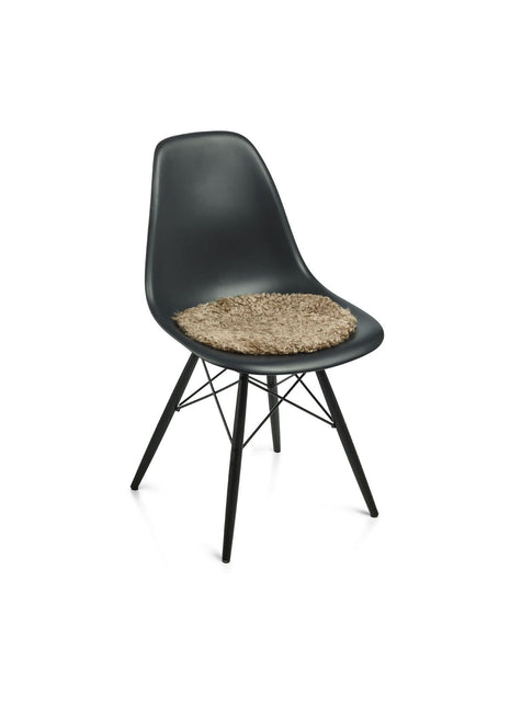 Lammfell Stuhlkissen Premium | Kurzhaar | Neuseeland | D38 cm