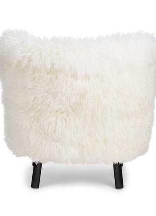 Emily Loungestuhl | Langhaar | Design Möbel Schneeweiß