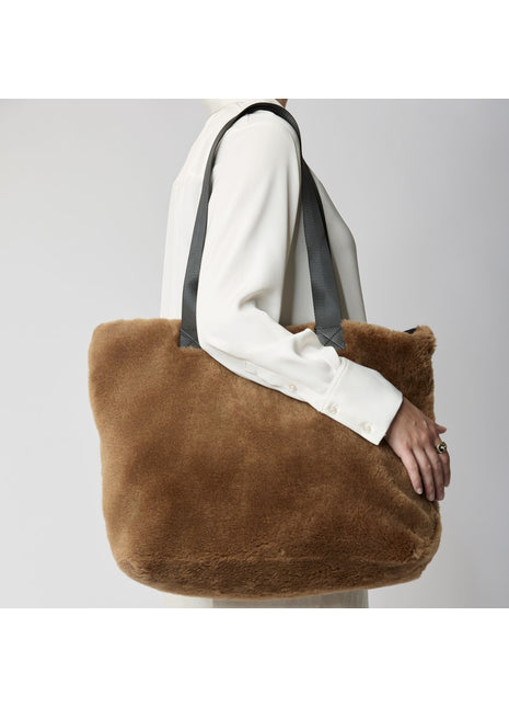 Norma Shopper | Neuseeland | Lammwolle Khaki