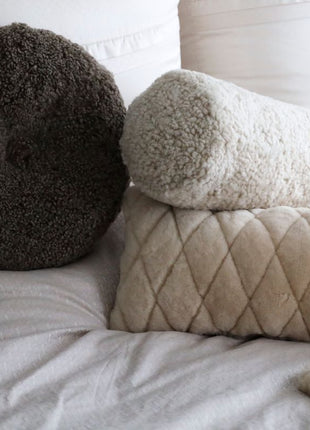 Korallenkissen | Kurzhaar | Neuseeland | 20x52 cm Anthrazit