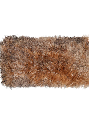 Lammfellkissen | Tibet | 28x56 cm Sonnenuntergang