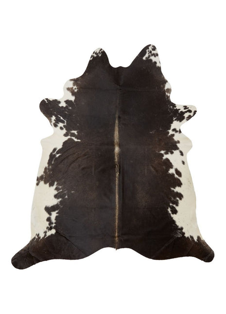 Unika Kuhfell | Dunkelbraun/Rot | 3,1 qm