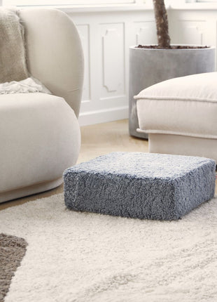 Lammfellhocker | Kurzhaar | Neuseeland | 40x40x35 cm Anthrazit