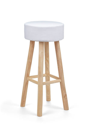 Hocker Premium | Teakholz | Ohne Bezug | 34x75 cm