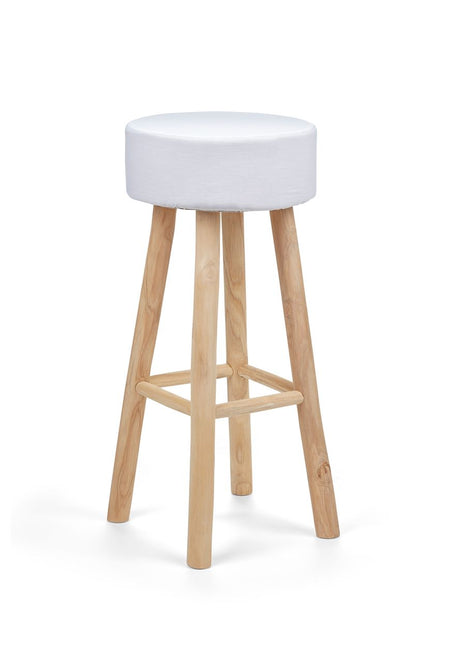 Hocker Premium | Teakholz | Ohne Bezug | 34x75 cm