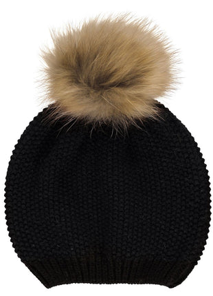 Stella Mütze | Wolle, Waschbär