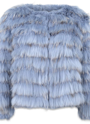 Lucy Jacke | Kaninchen, Waschbär Königsblau