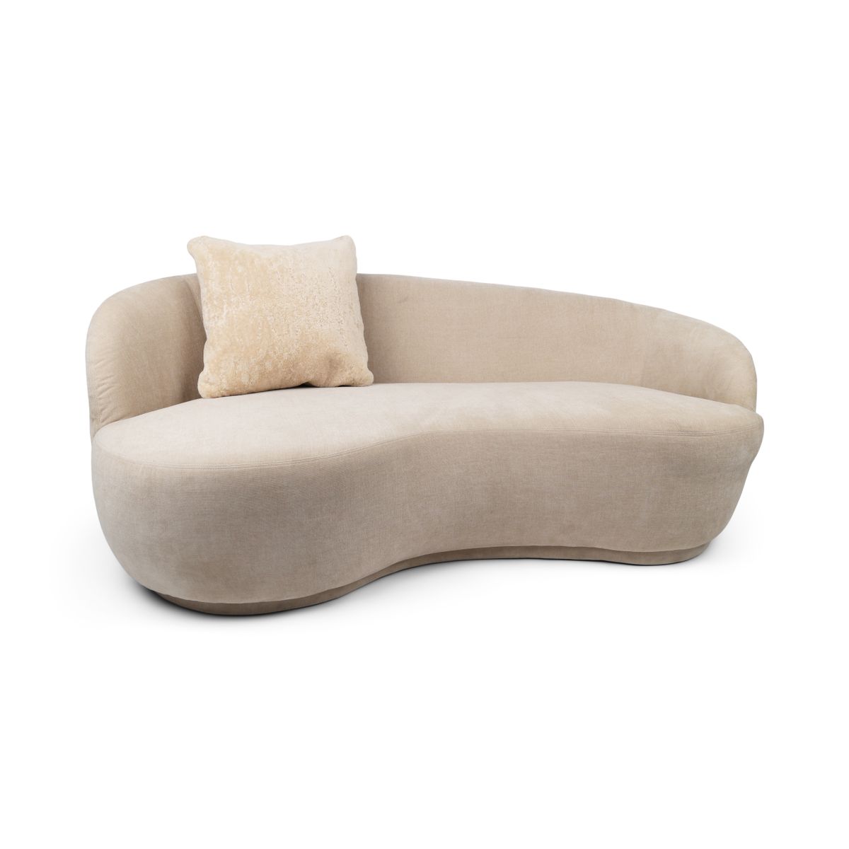 Premium Fellkissen | Kurzhaar | Neuseeland | Doppelseitig | 40x40 cm & 52x52 cm Beige