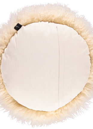 Lammfellkissen | Tibet | D38 cm | D45 cm | D62 cm Arctic Sunrise