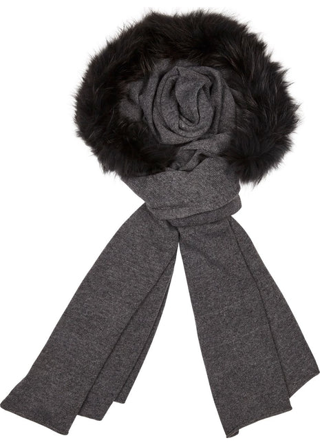 Silvia Schal | Wolle, Waschbär
