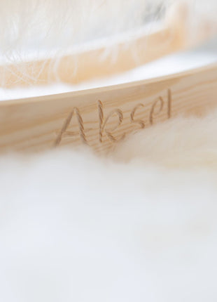 Schaukelschaf | Povl Kjer Design | Langhaar | Groß Schwarz