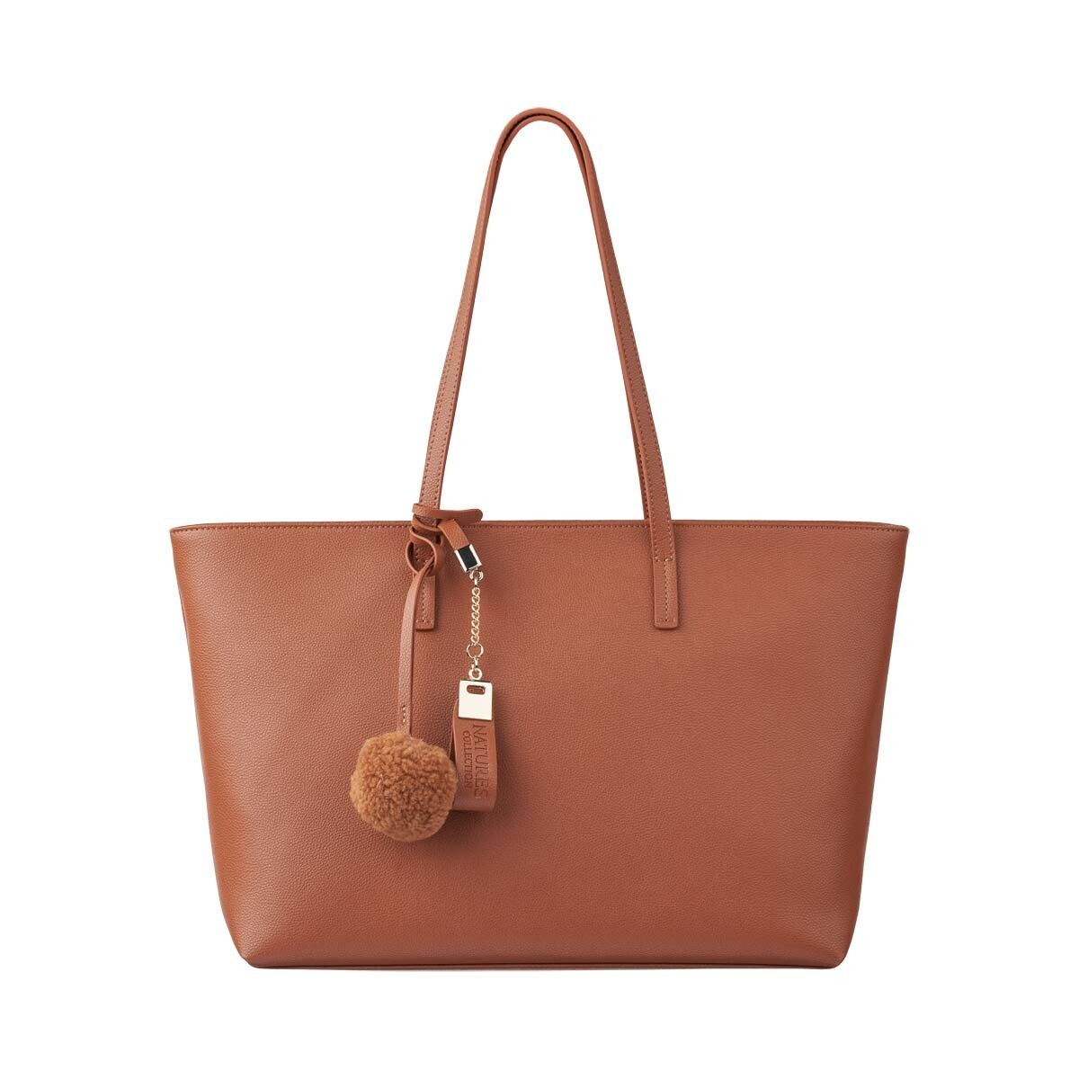 Audrey Shopper | Lammleder Lederbraun