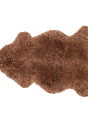 Lockiges Lammfell | Langhaar | Neuseeland | 90x60 cm Toffee