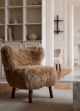 Emily Loungestuhl | Langhaar | Design Möbel Honig