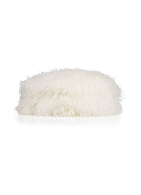 Lammfell Hockerbezug | Tibet | 35x17 cm