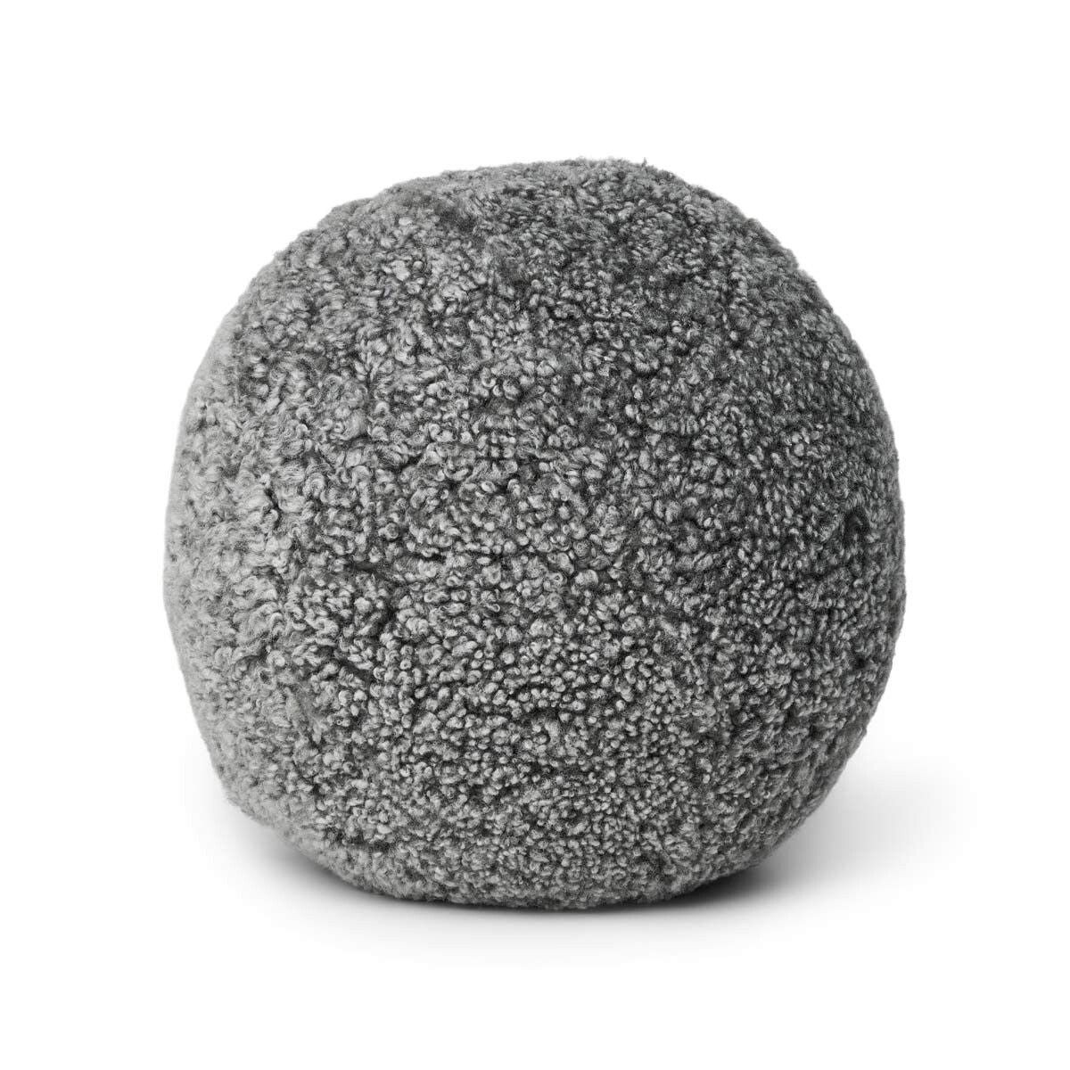 Angelite Kissenball | Kurzhaar | Neuseeland | D25/30/35 cm Grafit