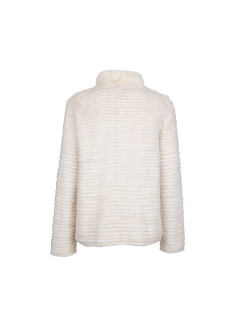 Lauren Jacke | Nerz  Beige