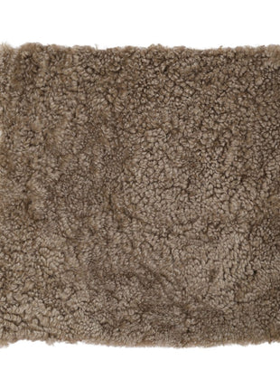 Stuhlauflage | Kurzhaar | Neuseeland | 40x40 cm Sahara