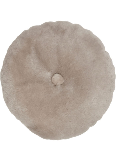 Lammfellkissen | Neuseeland | Mokassin | D45 cm