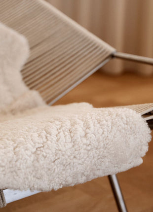 Merino Premium Lammfell | Kurzhaar | Neuseeland | 90x60 cm Anthrazit