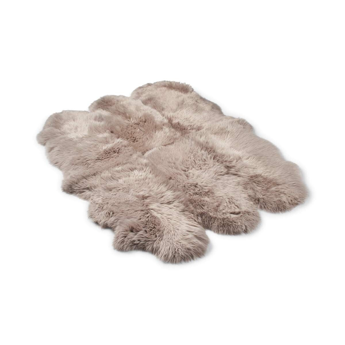 Lammfell Teppich Premium | Langhaar | Neuseeland | 180x162 cm