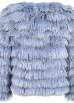 Lucy Jacke | Kaninchen, Waschbär Königsblau