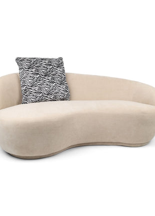 Premium Kuhfellkissen | Doppelseitig | 41x41 cm, 52x52 cm & 61x61 cm Zebramuster: Schwarz/Leinen