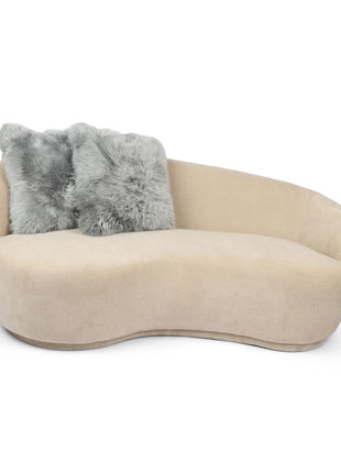 Fellkissenbezug | Langhaar | Neuseeland | 50,5x50,5 cm Hellgrau