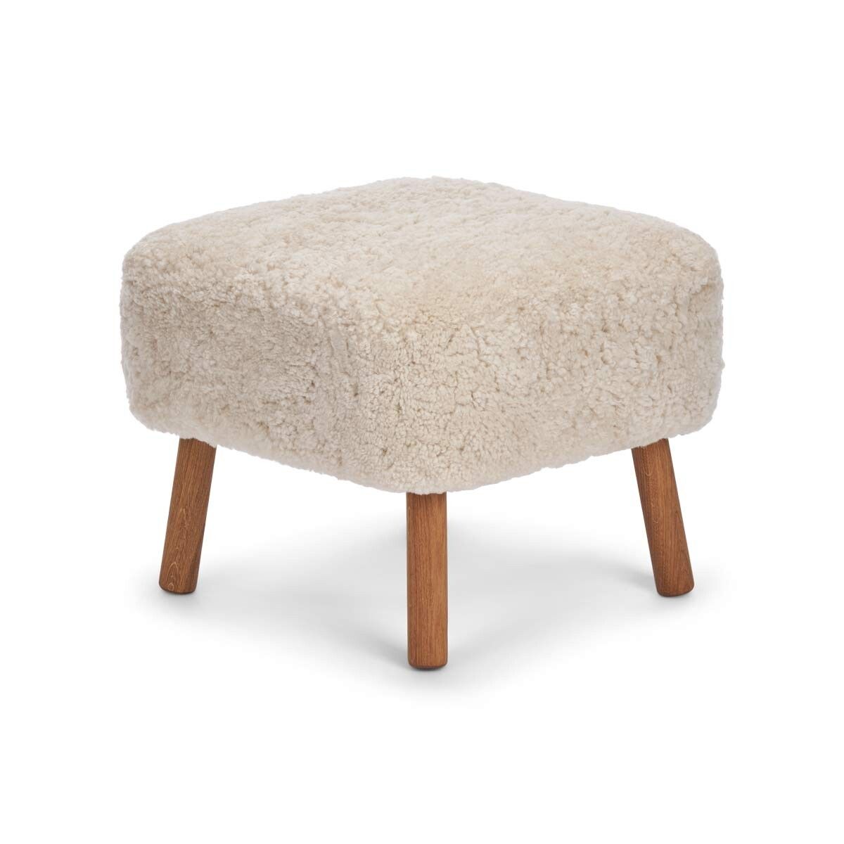 Emil Hocker | Premium Lammfell | Kurzhaar Perlweiß