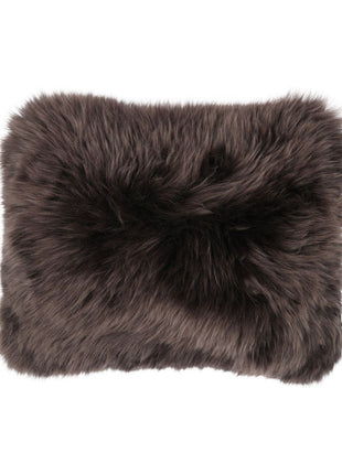 Fellkissen | Langhaar | Neuseeland | 35x45 cm Schokolade