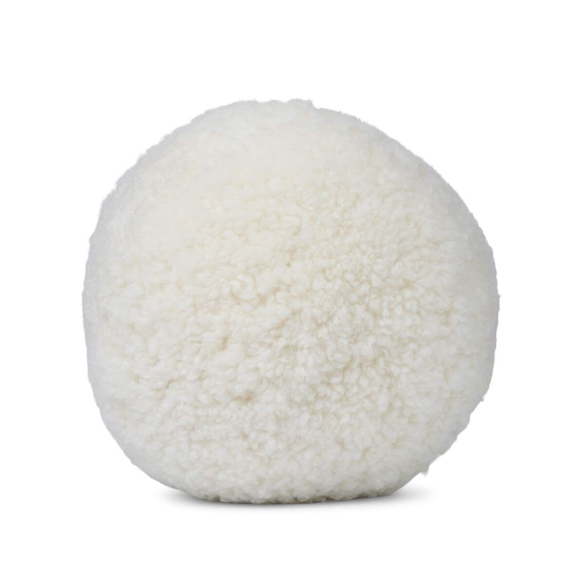 Angelite Kissenball | Kurzhaar | Neuseeland | D25/30/35 cm Weiß