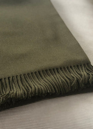 Amanda Decke | 100% Baby Alpaka Wolle | 130x200 cm Dunkelgrau