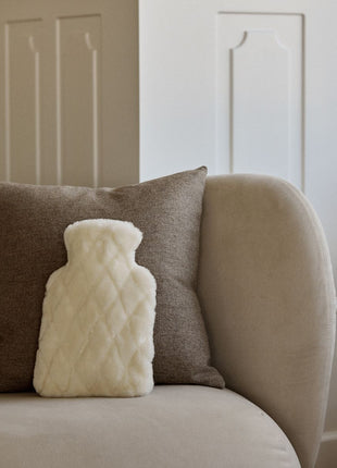 Mokassin Wärmflasche | Kurzhaar | Neuseeland | 32x22 cm Kastanie